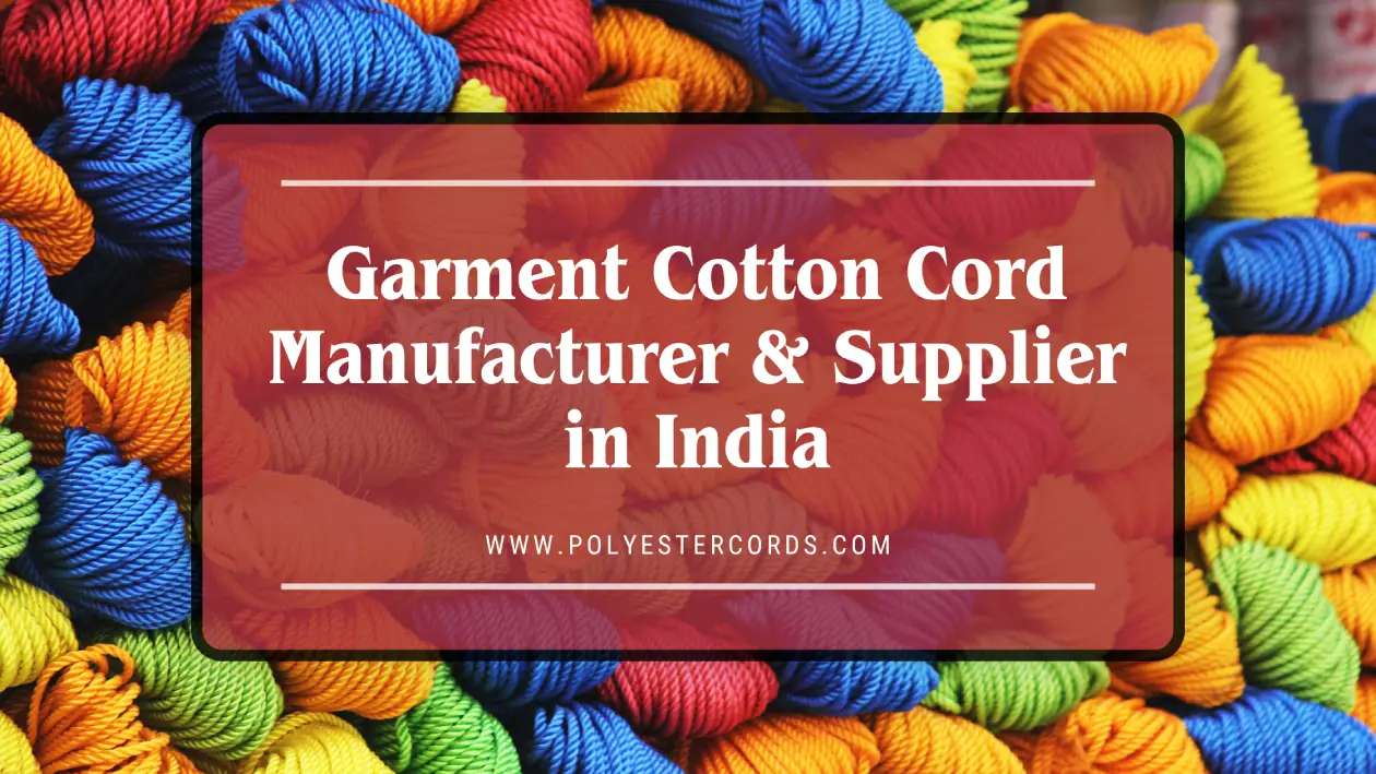 Garment Cotton Cord