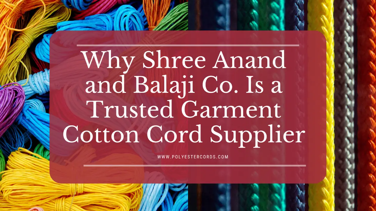 Garment Cotton Cord Supplier