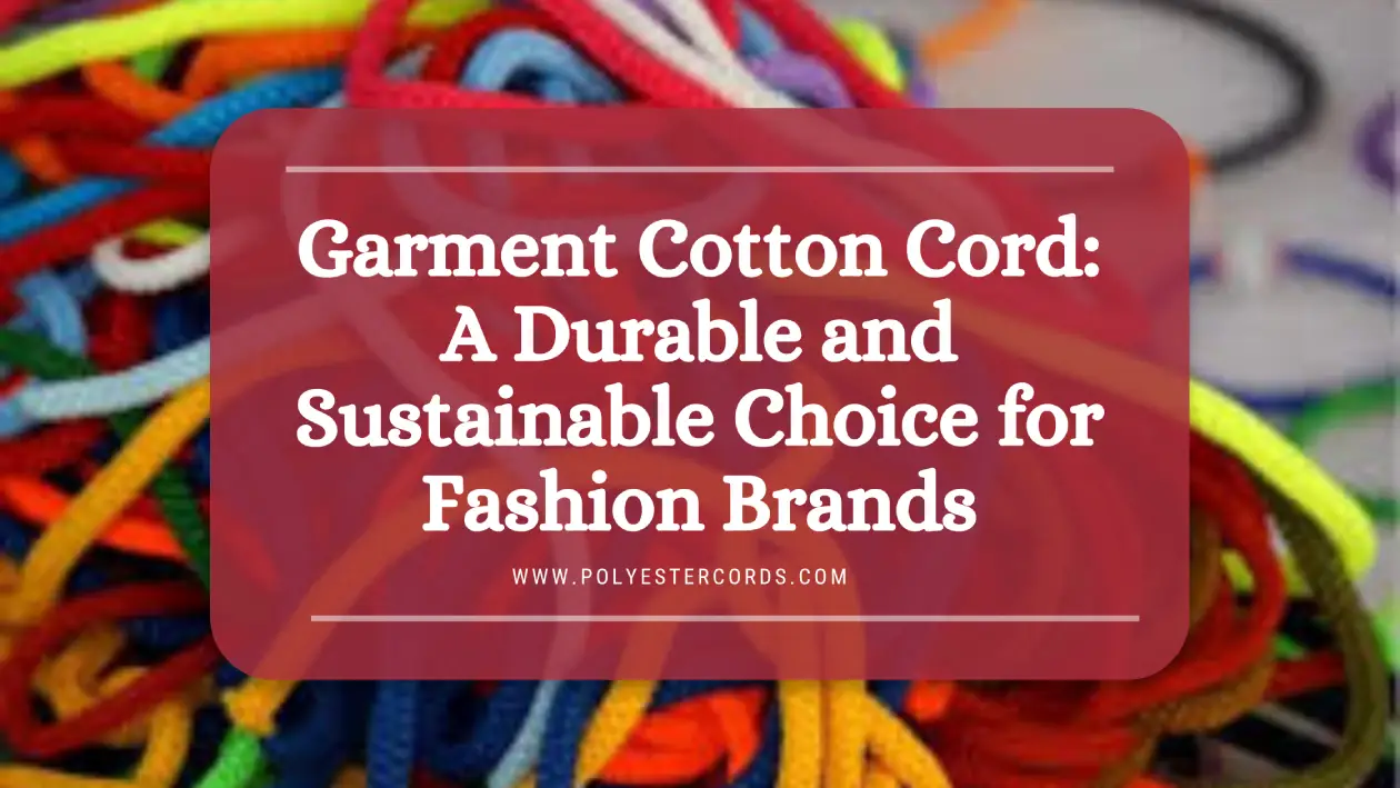 Garment Cotton Cord